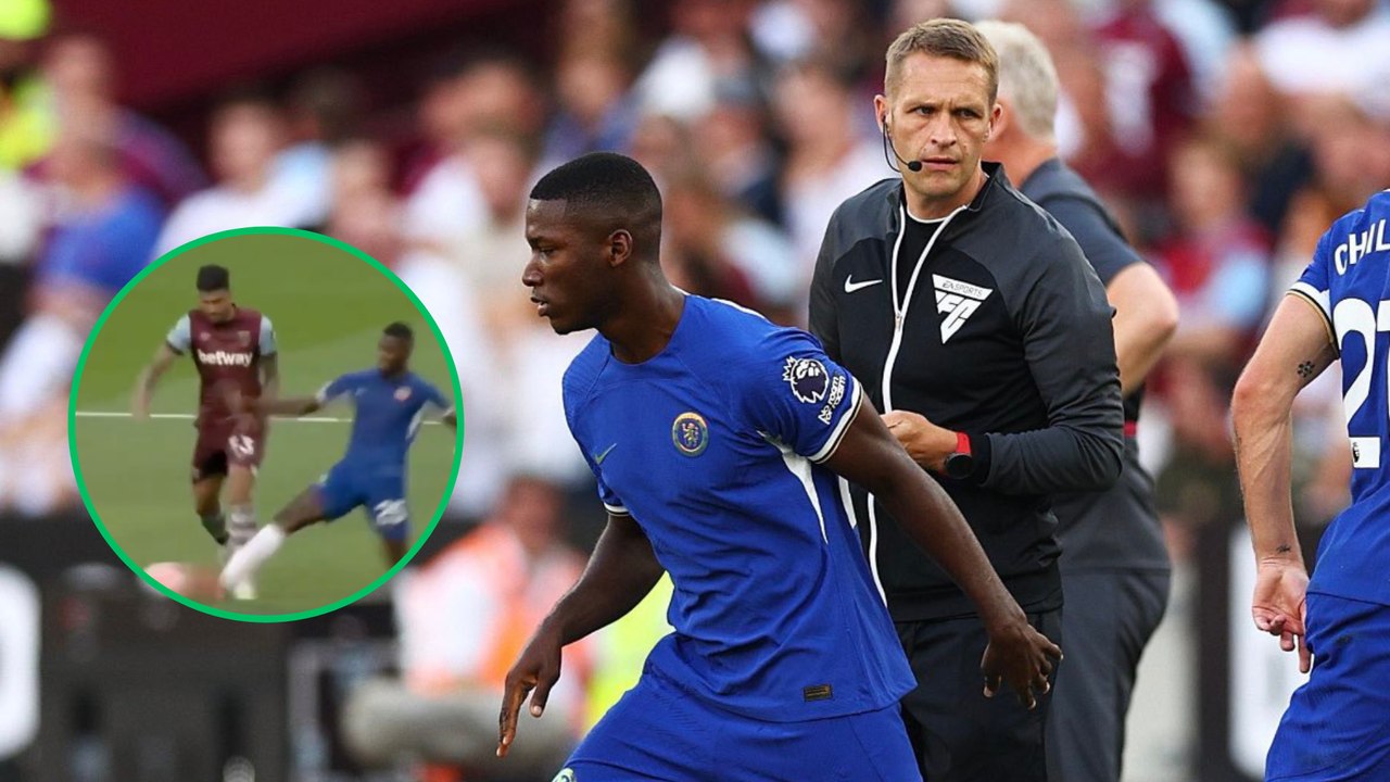 Amargo debut: Moises Caicedo provocó penal en la derrota del Chelsea