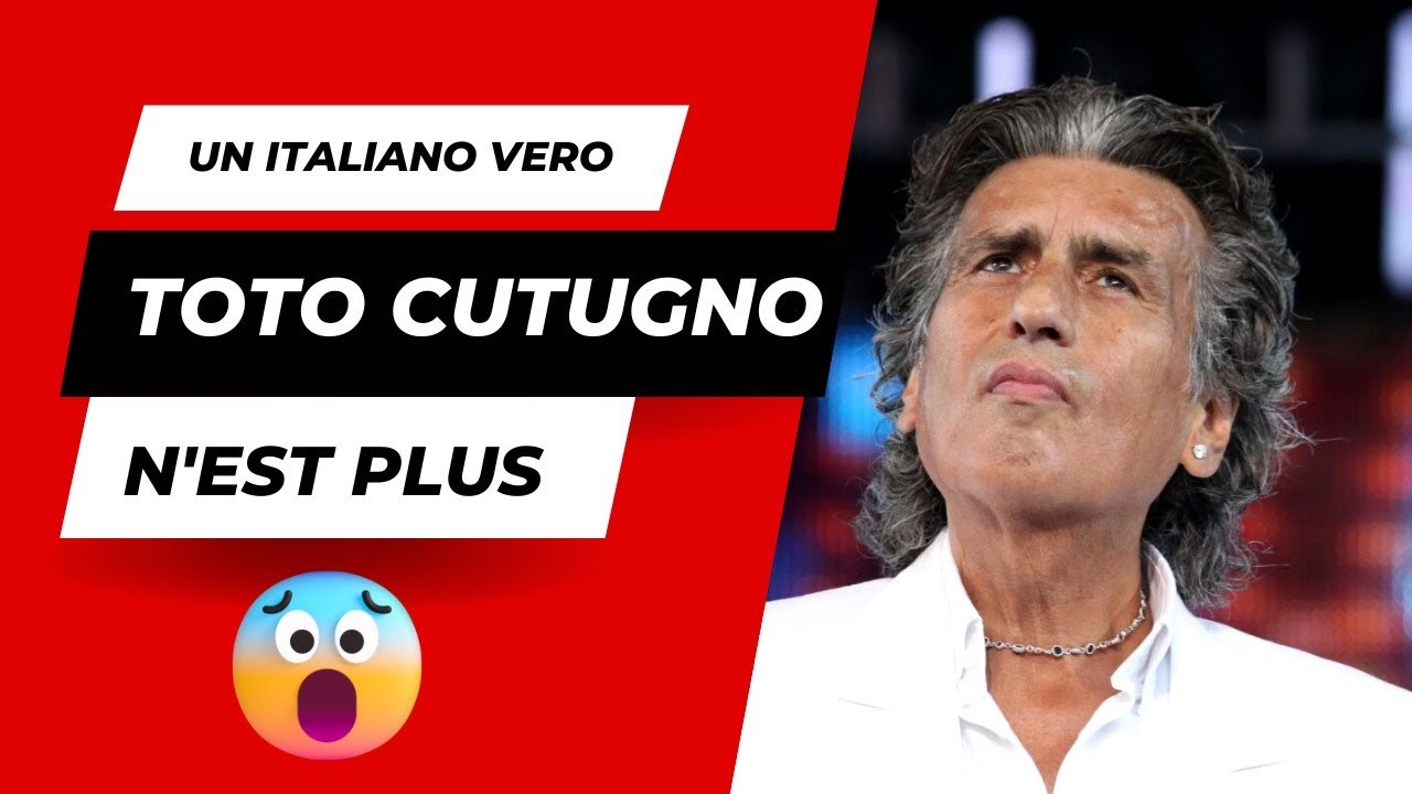 Mort de Toto Cutugno, l'interprète de "L'Italiano" nous a quittés