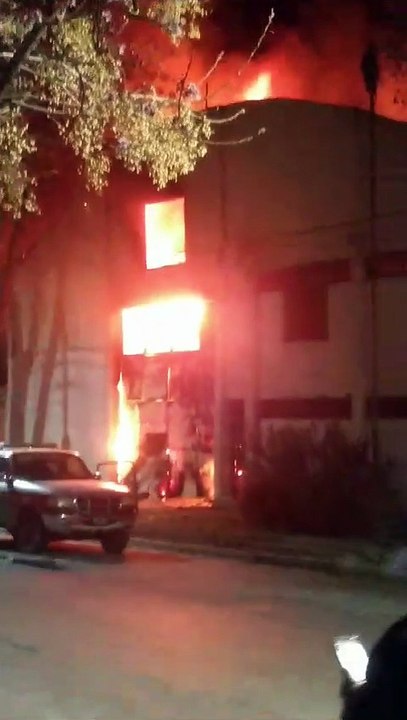 Incendio en Las Heras