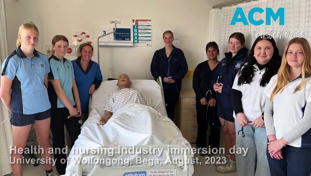 Hands-on learning for careers in health and nursing at Bega Campus