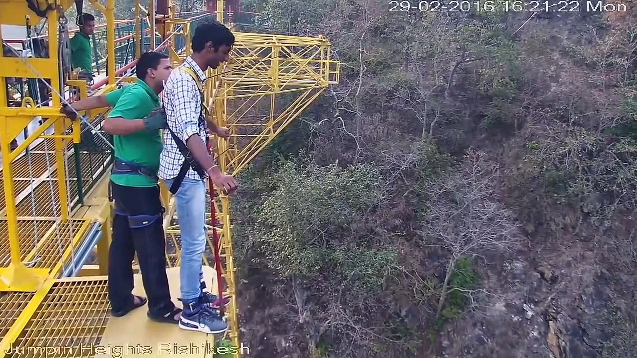  Pre-Bungee Jump Laughs: Funny Moments in Rishikesh, India! 