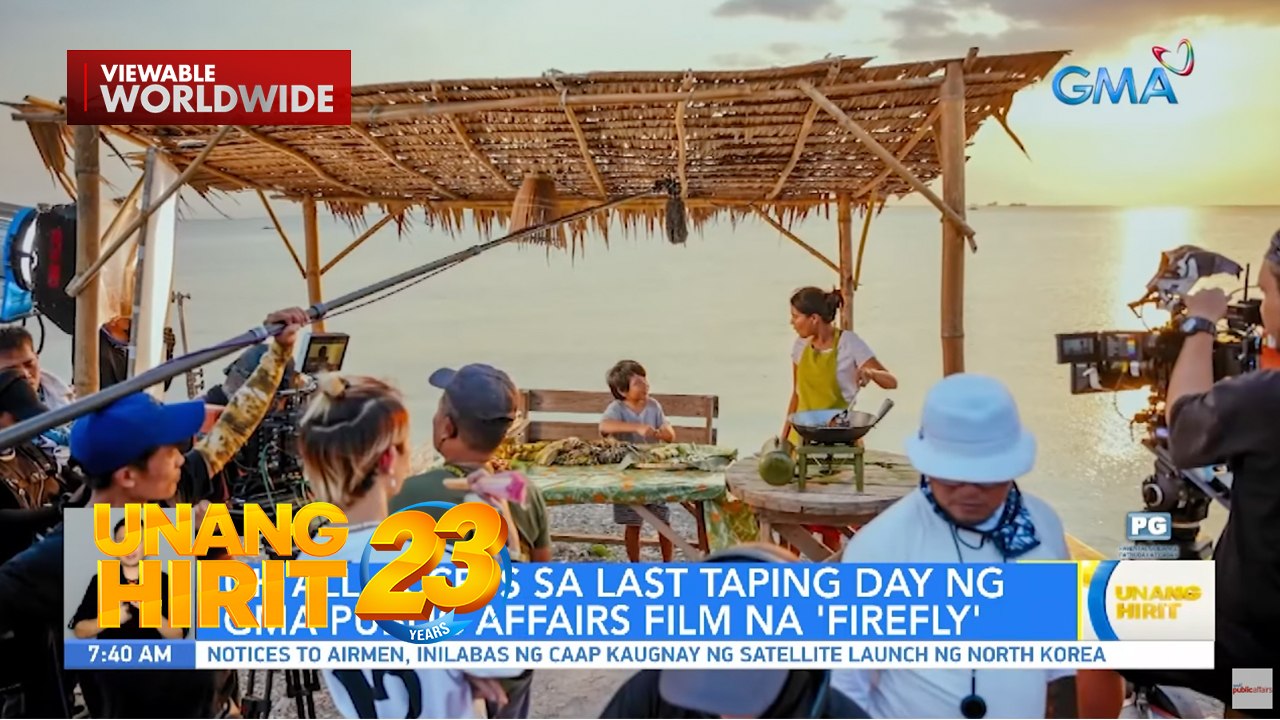 Taping ng GMA Public Affairs’ movie na ‘Firefly,’ ating silipin! | Unang Hirit