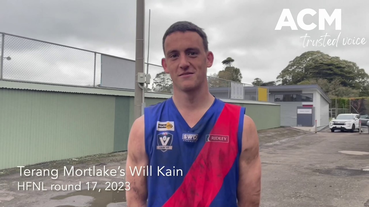 Terang Mortlake's Will Kain - Saturday, August 19, 2023