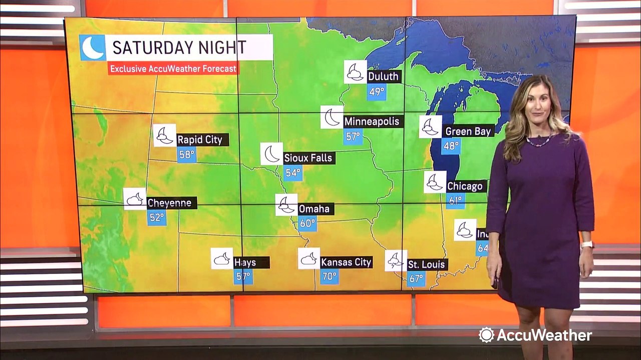 Fall preview on the way for Midwest, Northeast