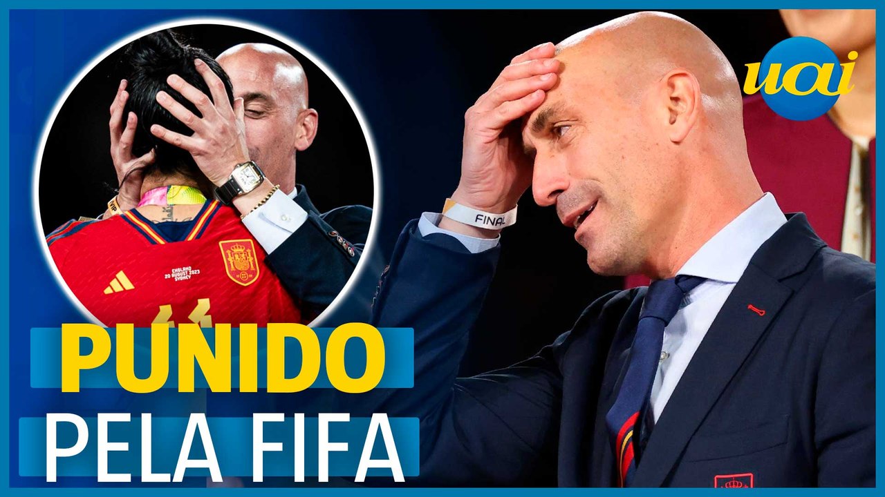 Fifa suspende Rubiales por caso de beijo forçado