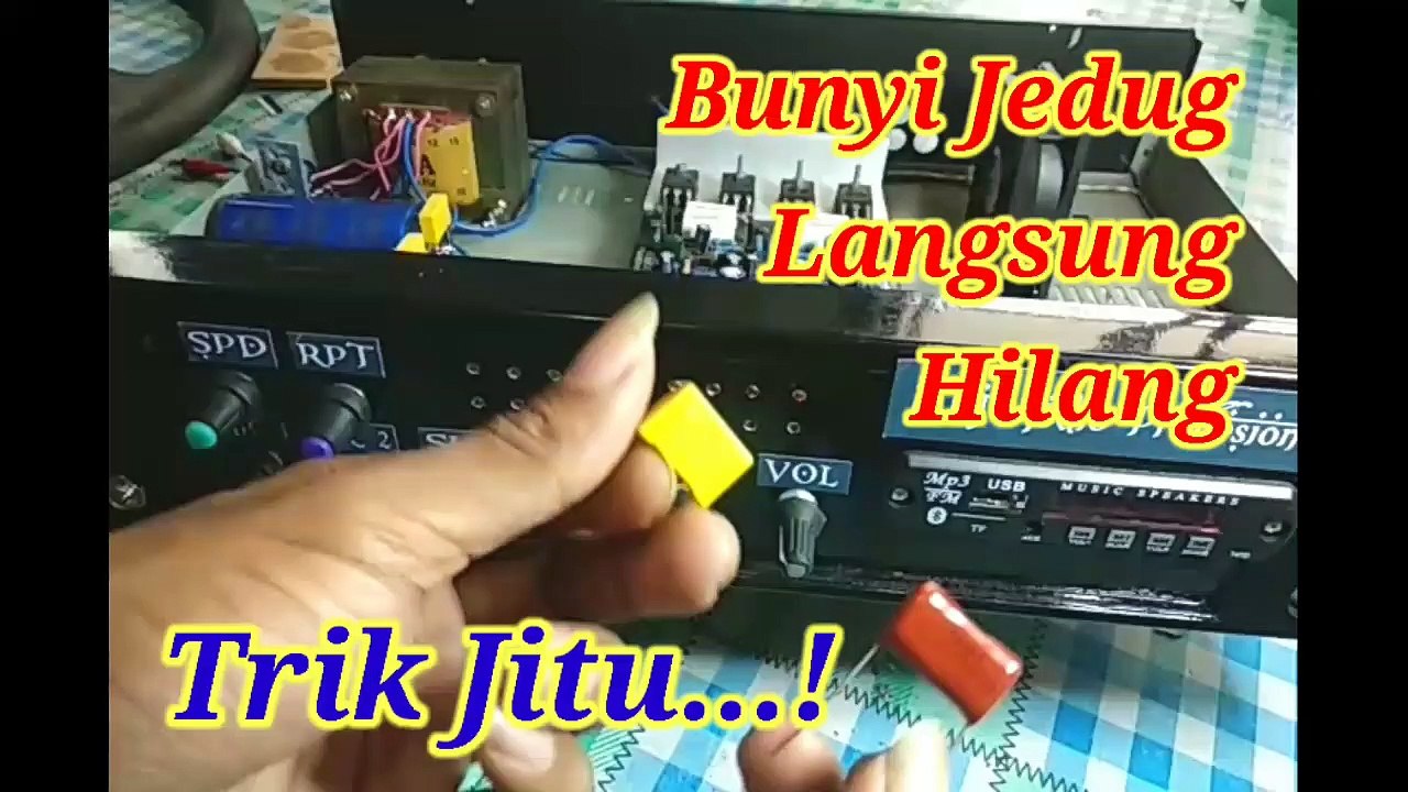 Cara Menghilangkan Bunyi Jedug Pada Power Rakitan