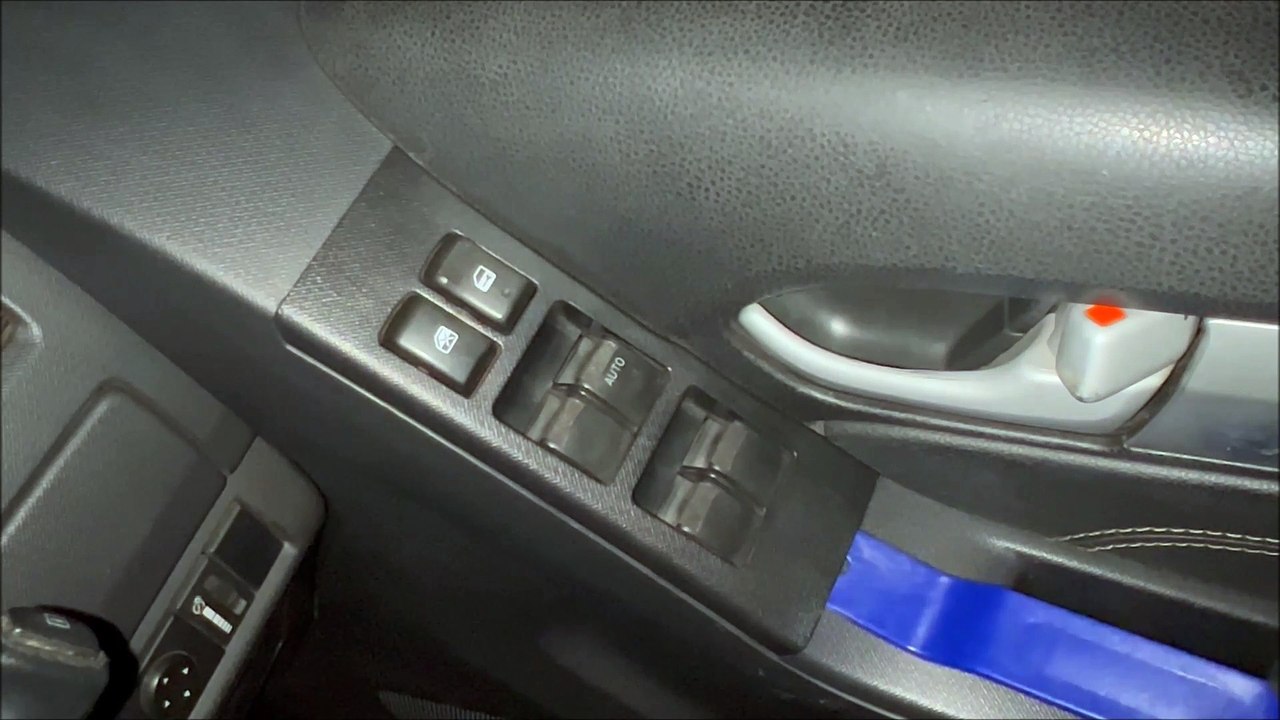 How to Replace a 2016 Isuzu MUX Master Power Window Switch