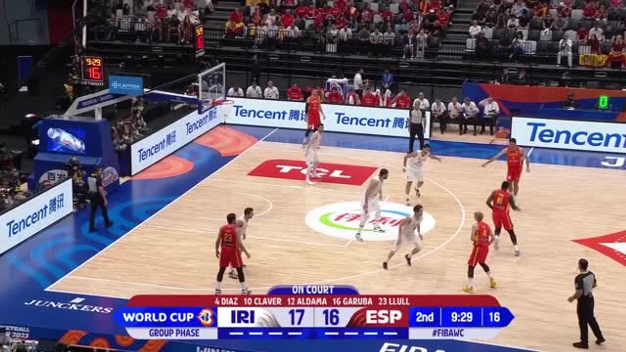 Spanien bleibt ungeschlagen bei der Basketball-WM 🏀 – Sieg gegen Iran sichert Top-Position
