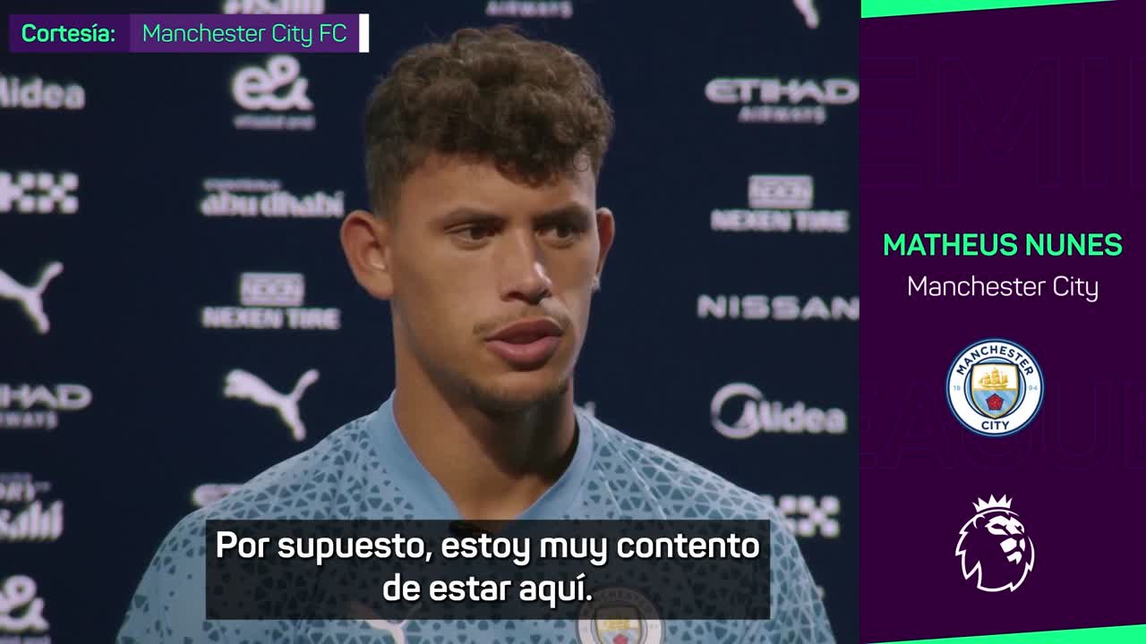 Matheus Nunes: "Siempre quise jugar en un grande de Inglaterra"