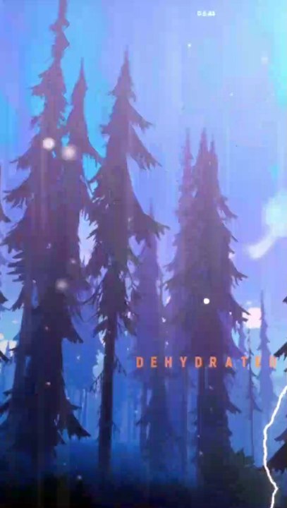 #Shorts relaxing music for meditation with the sound of rain and thunder (in the dark forest)