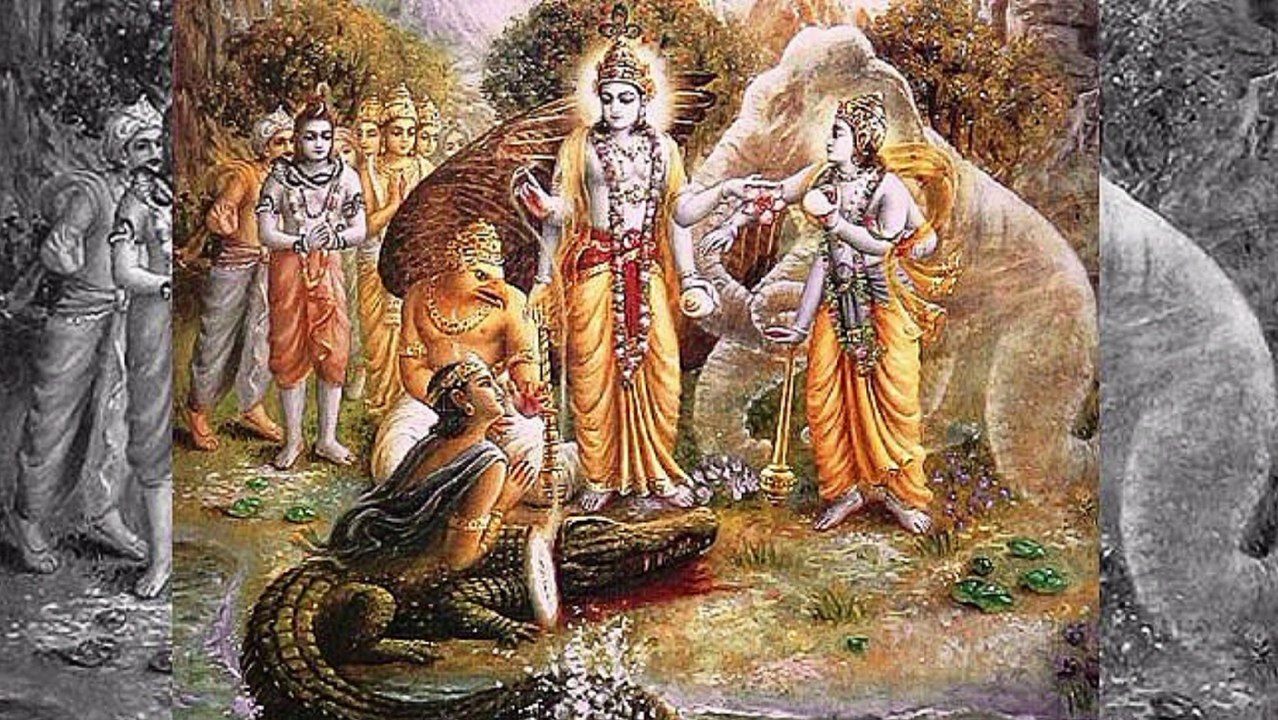 Gajendra Moksha Katha | Gaj Aur Grah Katha | Gaj Aur Grah Lade Jal Bheetar
