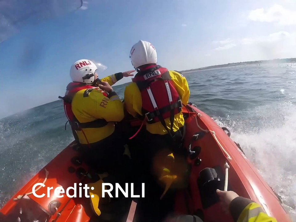RNLI rescue mission