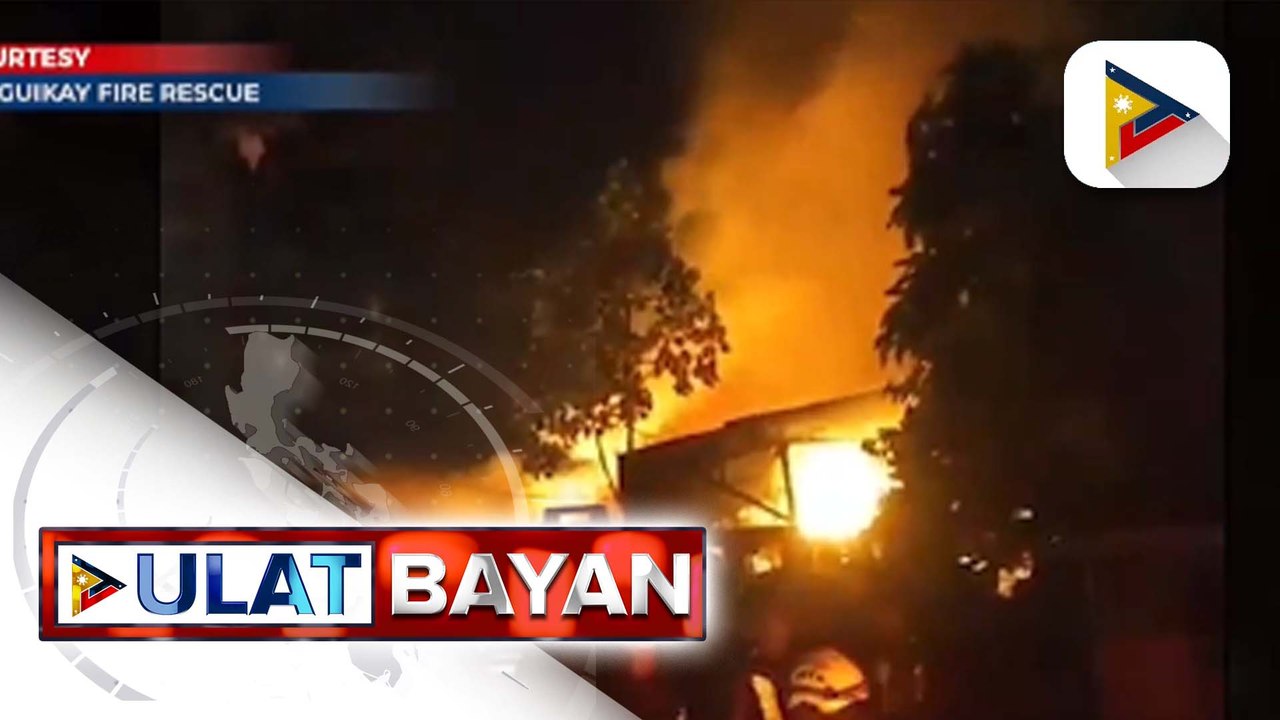 Warehouse sa Mandaue City, Cebu, nasunog