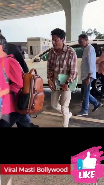 Manoj Bajpayee Clicked At Airport