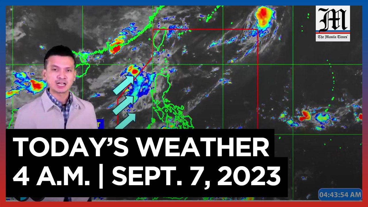 Today's Weather, 4 A.M. | Sept. 7, 2023