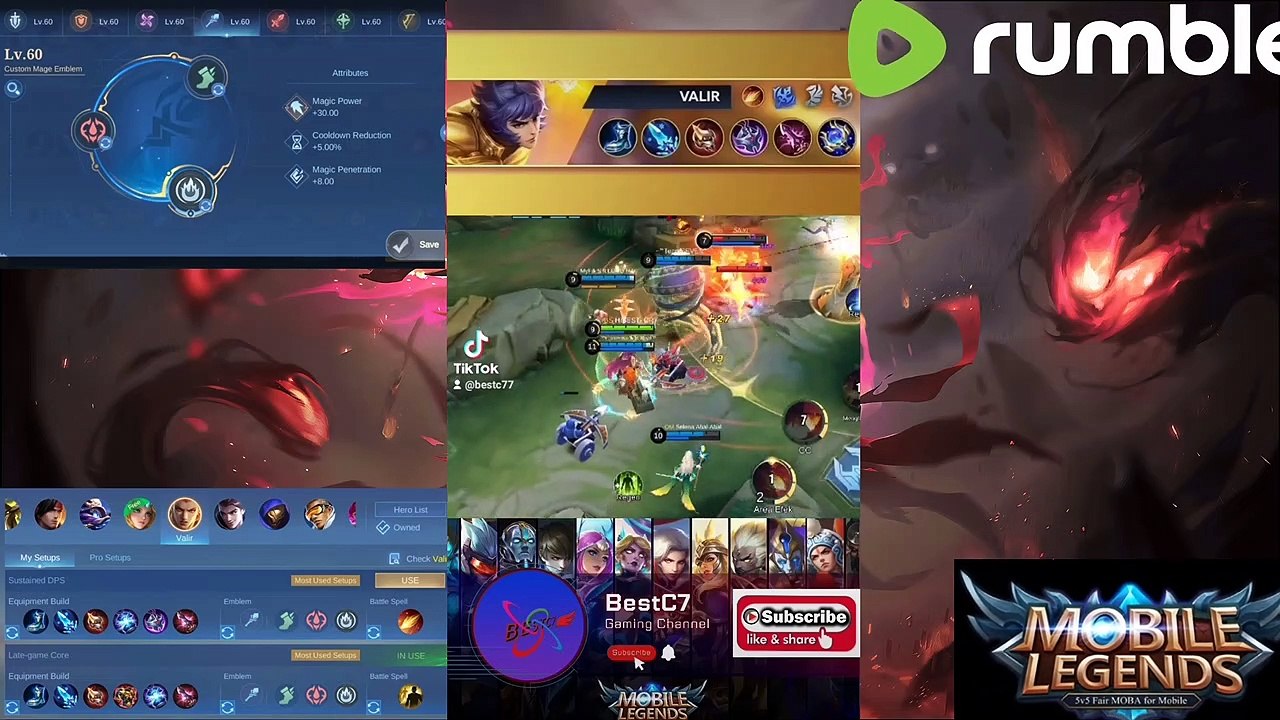 Hero Mage Valir Mobile Legends Bang Bang