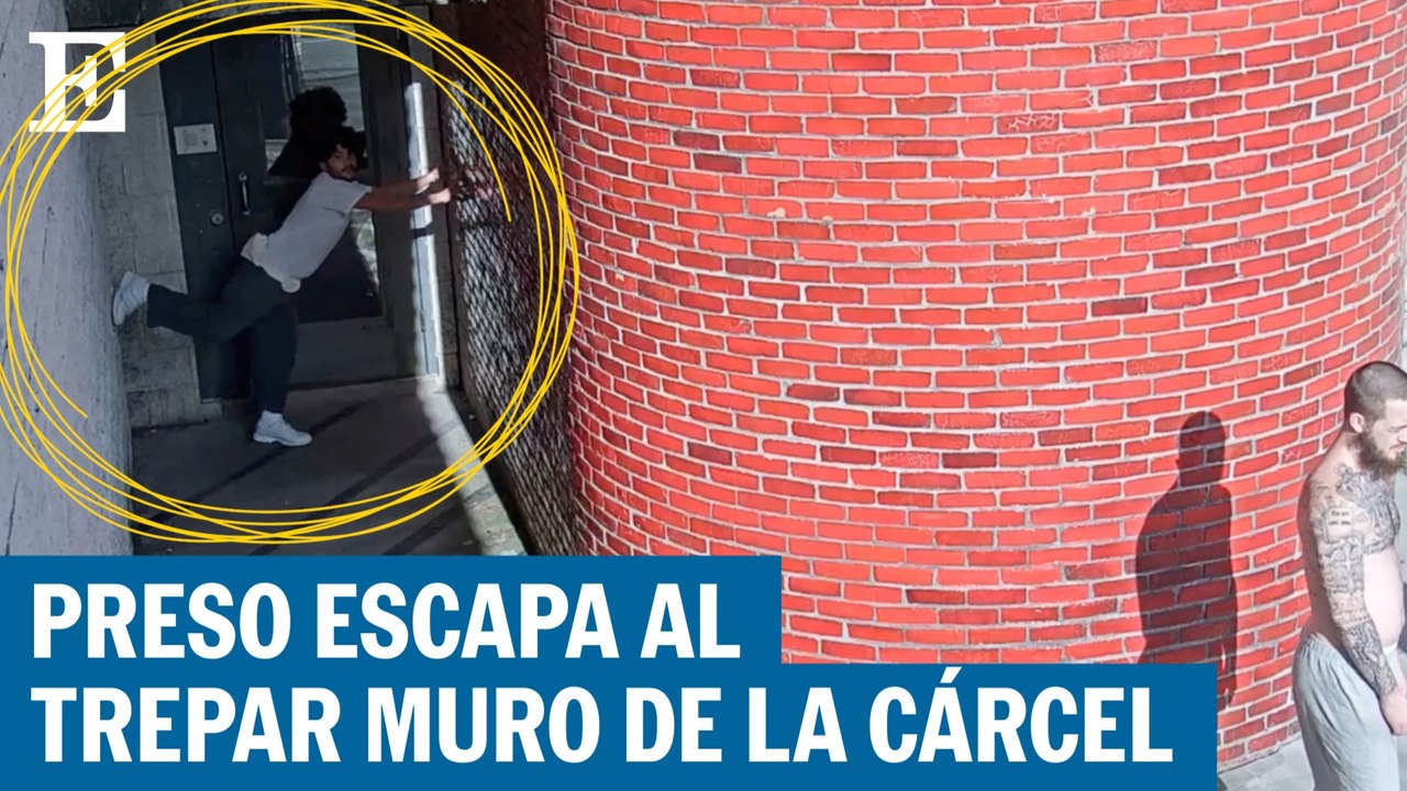 Preso escapa trepando una pared en Pensilvania
