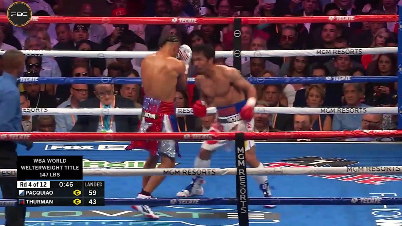 Pacquiao vs Thurman FULL FIGHT - July 20, 2019