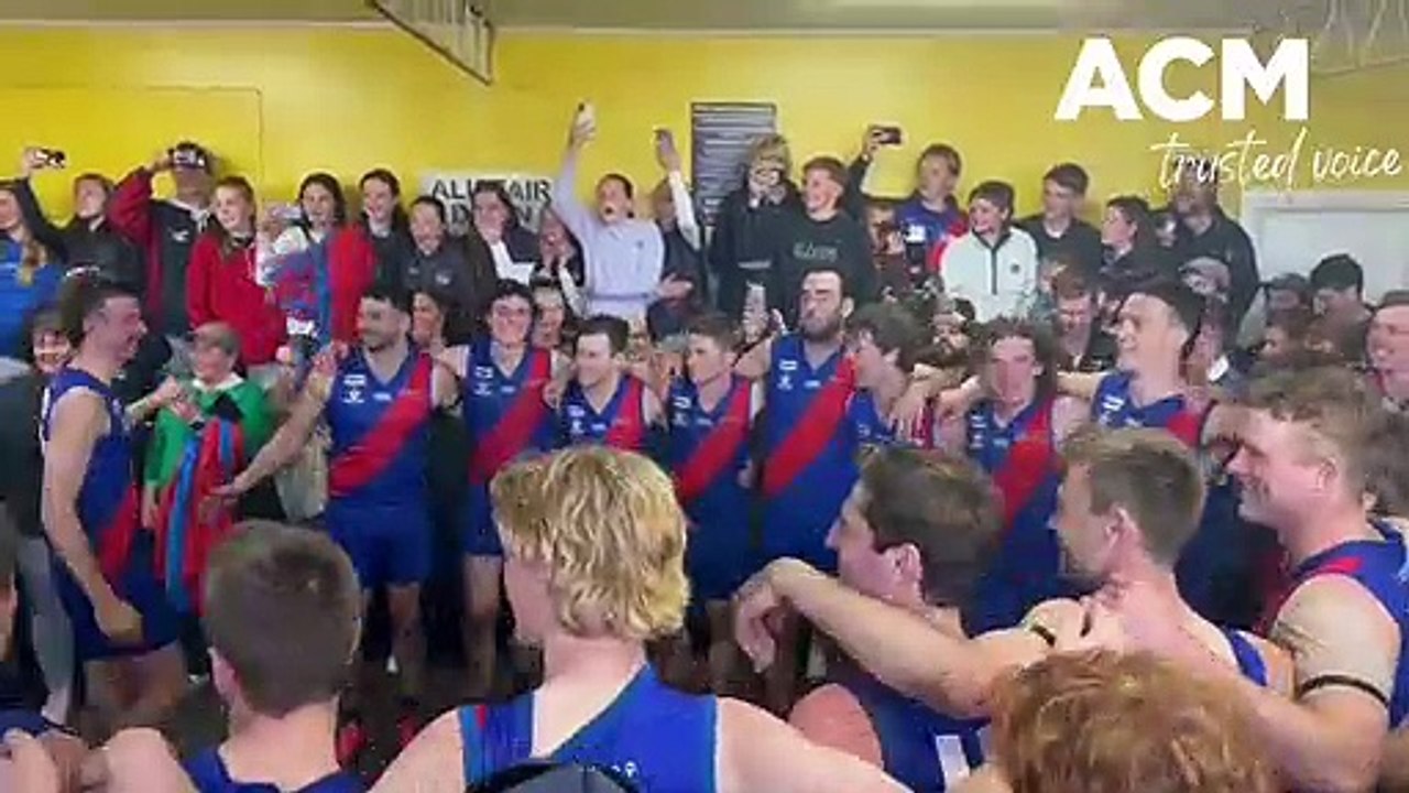 Hampden 1st semi-final: Terang Mortlake team song