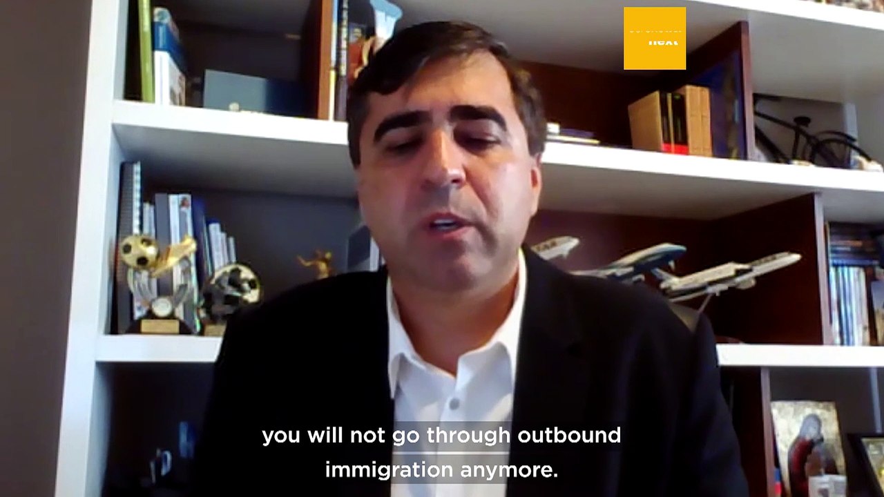 What will travelling through an airport be like in the year 2100?