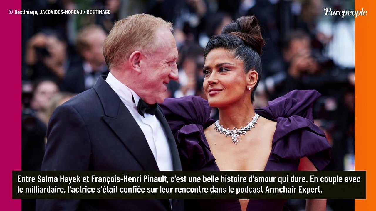 L'animal improbable offert par Salma Hayek à son mari milliardaire François-Henri Pinault