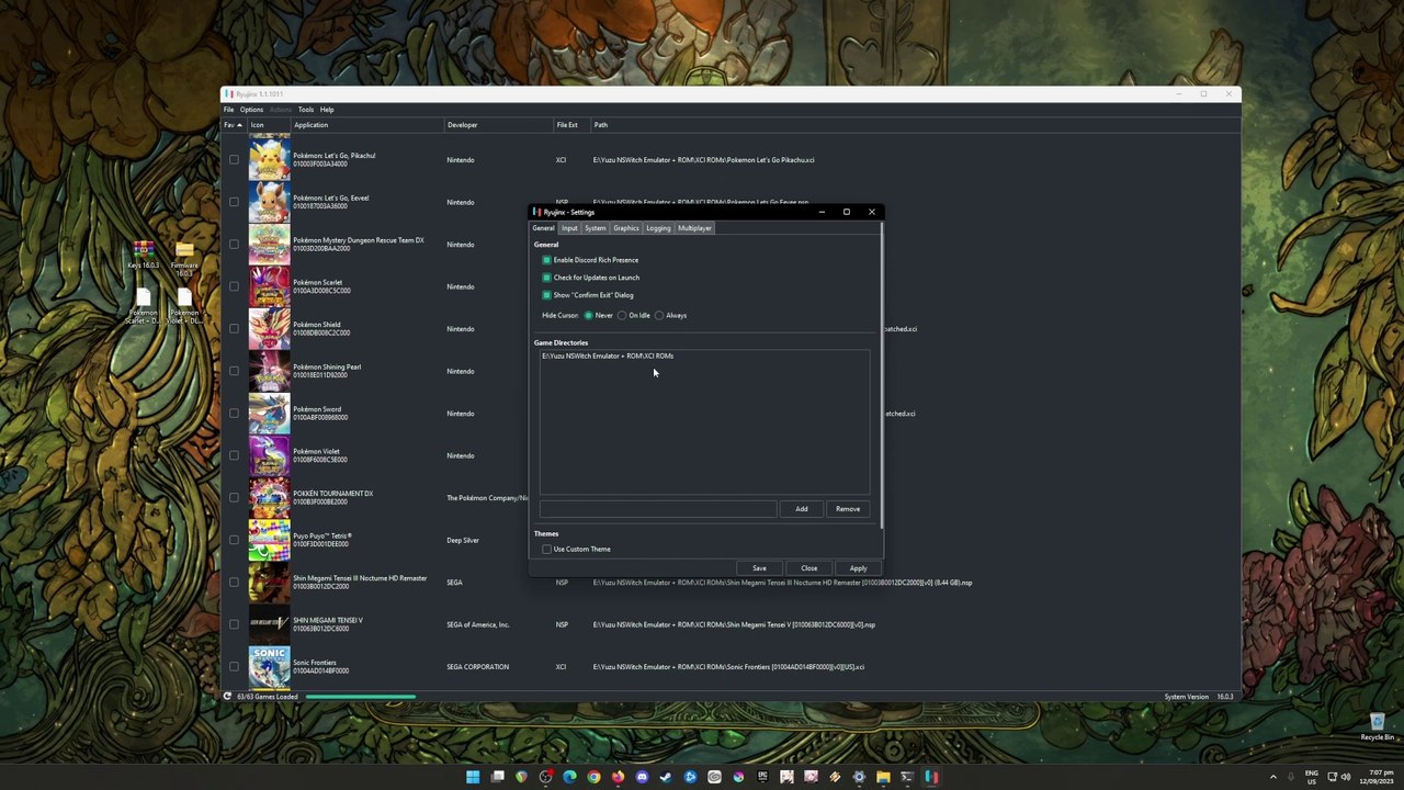 Get Pokémon Scarlet & Violet (XCI) Teal Mask DLC & Install on PC using Ryujinx Switch Emulator