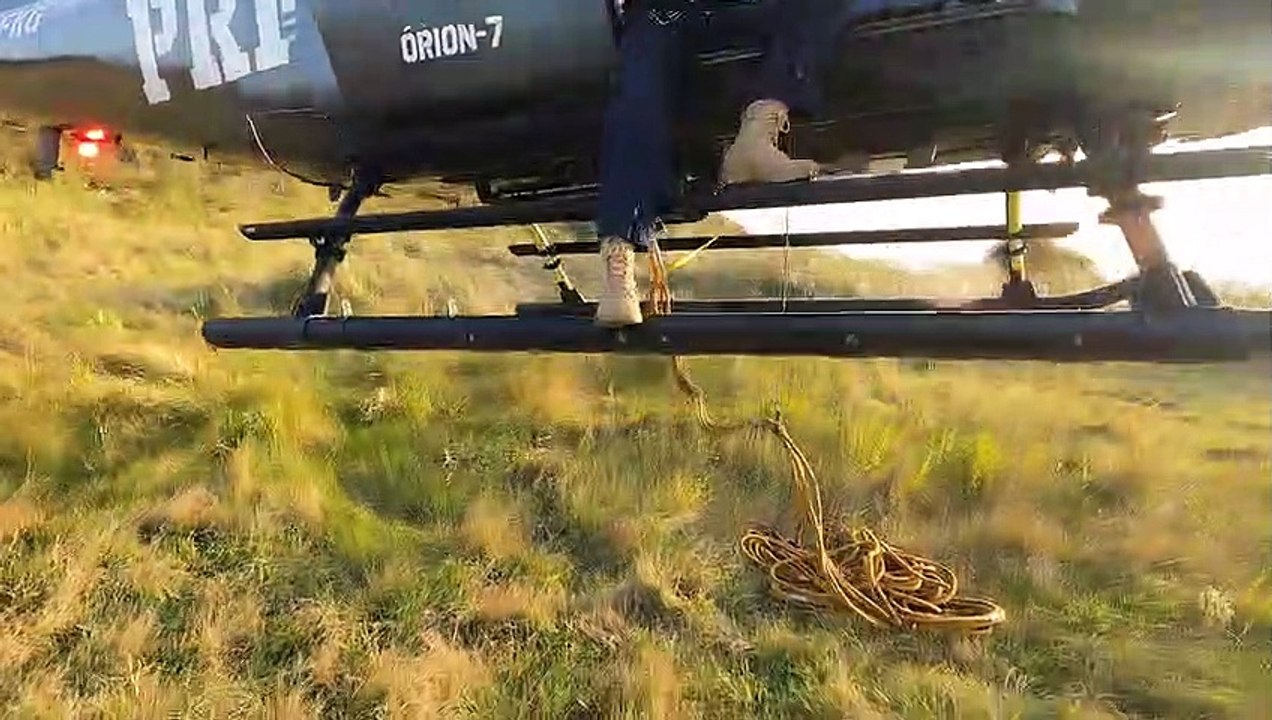 PRF resgata montanhista em Quatro Barras