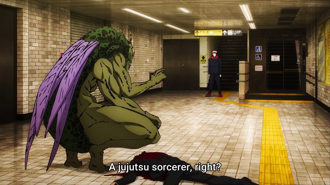 Yuji vs Grasshopper Curse | Jujutsu Kaisen Season 2