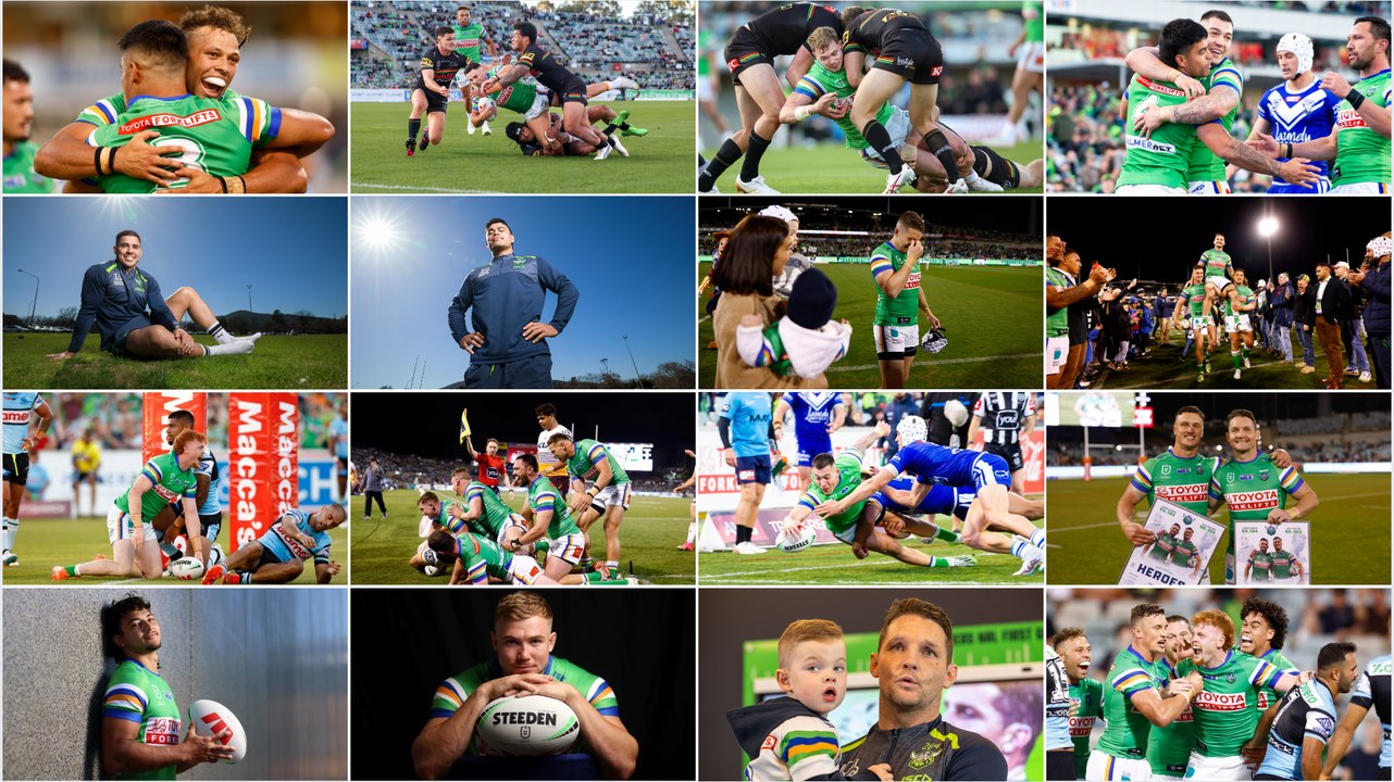 The best photos from the Raiders' 2023 NRL season