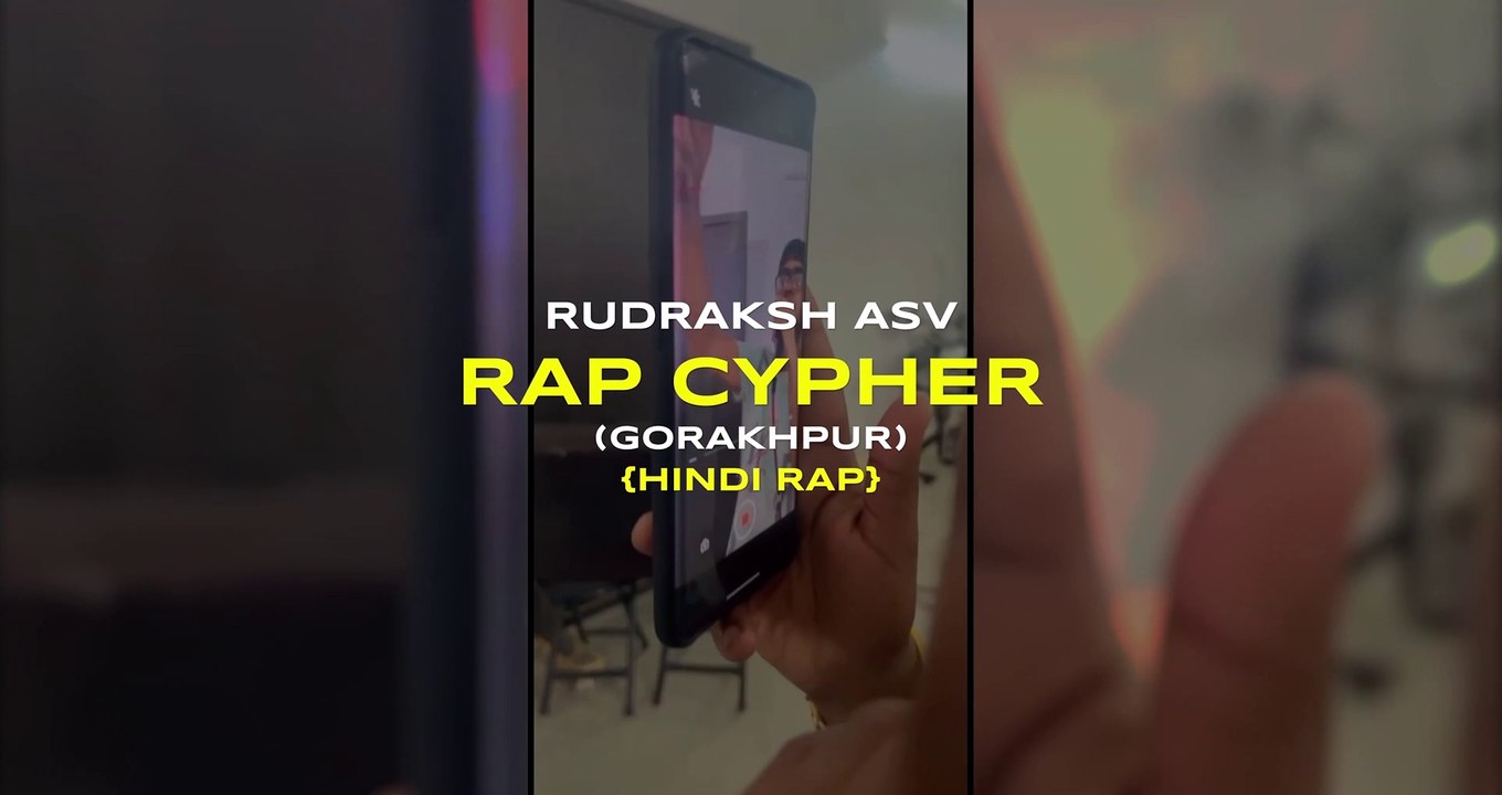 RAP CYPHER (RUDRAKSH ASV STAGE PERFORMANCE) | HINDI RAP