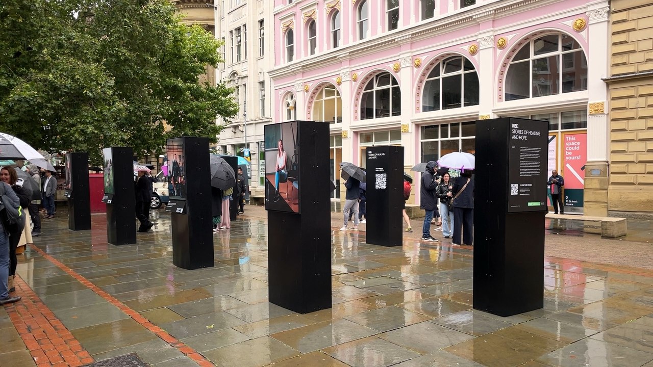 New audio visual exhibition sharing stories of hope and connection arrives in Manchester city centre