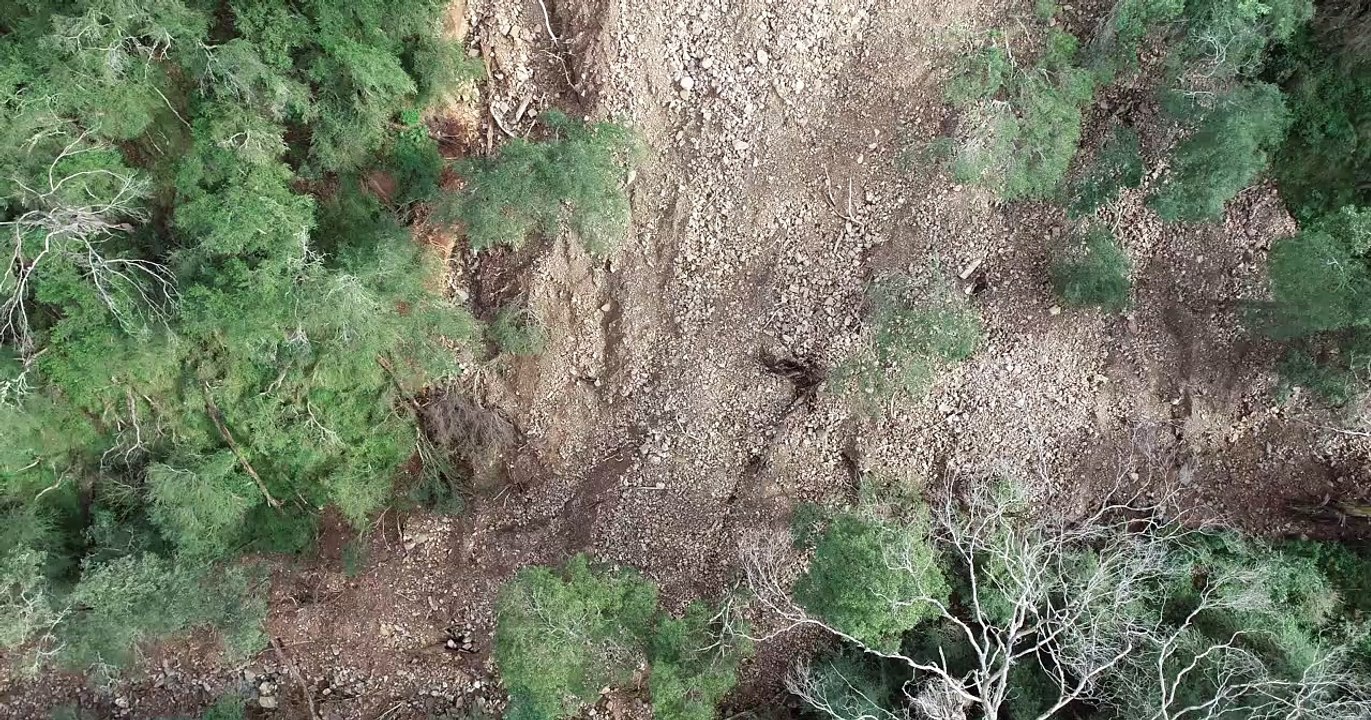Damage on Jenolan Caves Road