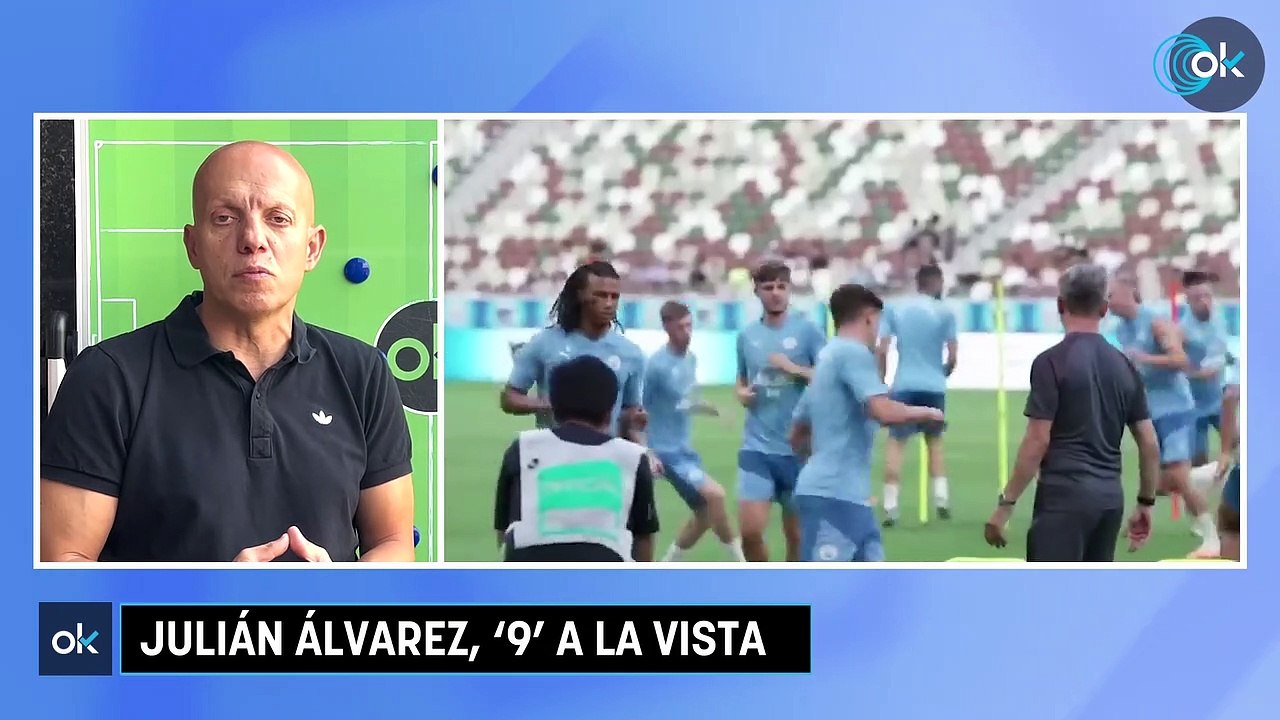 Julián Álvarez, ‘9’ a la vista