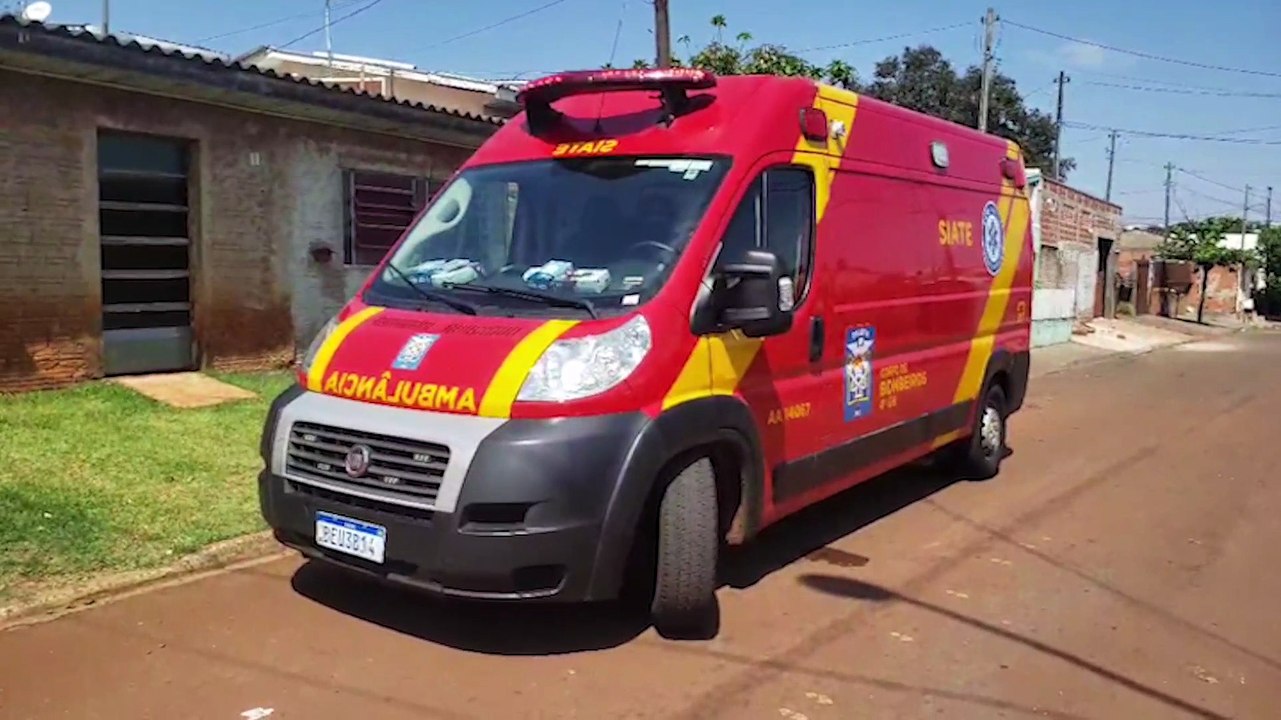 Homem volta para casa todo machucado e família aciona o Siate