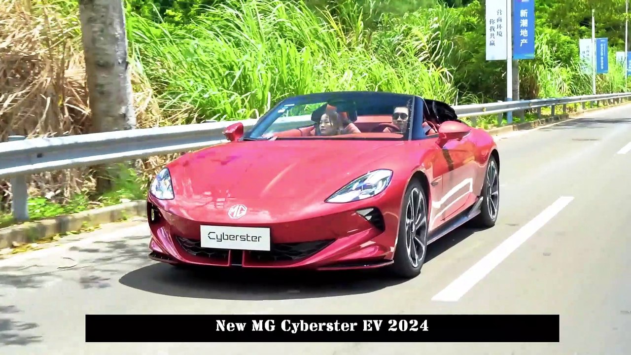 New MG Cyberster EV 2024
