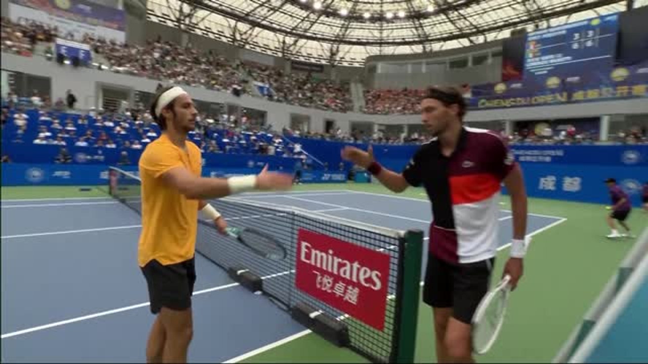 Chengdu - Rinderknech sorti par Musetti en quart