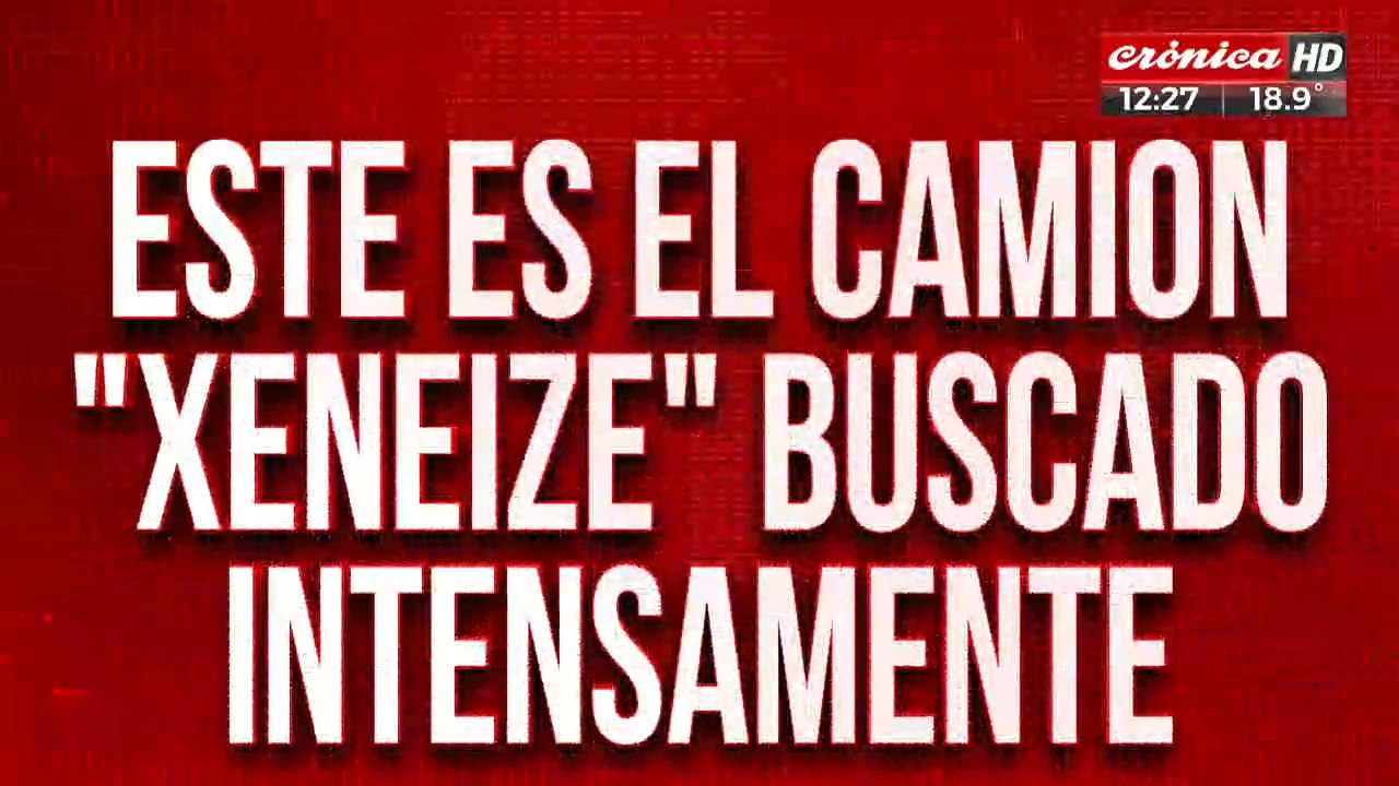 Ataque Xeneize: este es el camión del atentado contra una fiscalía