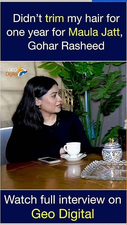 'Didn't trim my hair for one year for Maula Jatt' - Gohar Rasheed