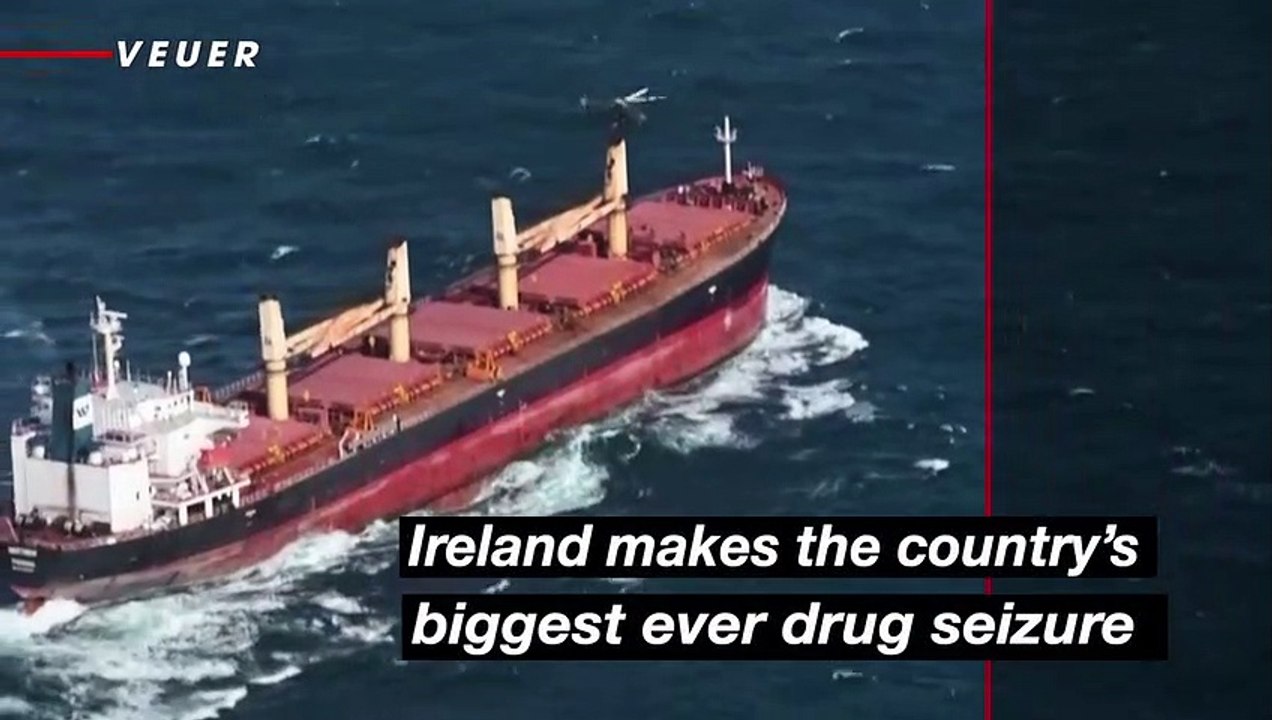 Ireland Seized Record $166 Million in Cocaine After Naval Operation