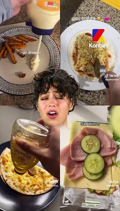 Mais c’est quoi le « girl dinner » ???