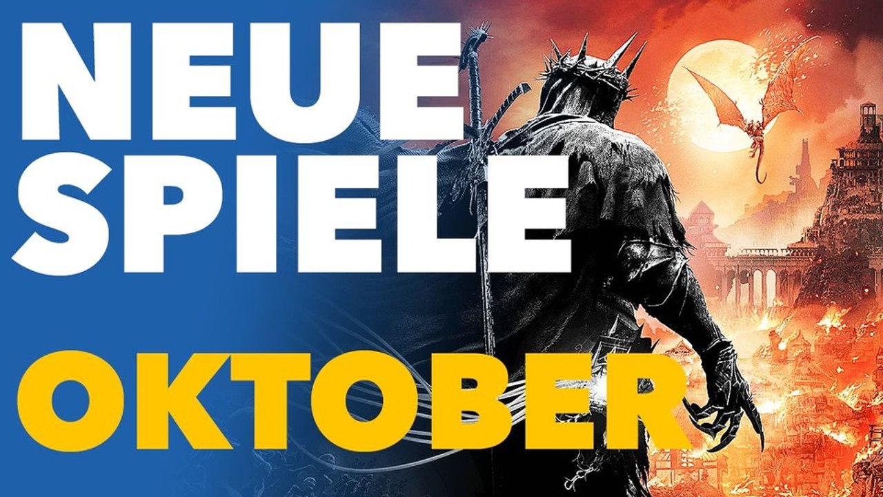 Neue Spiele im Oktober - Vorschau-Video für PC und Konsolen