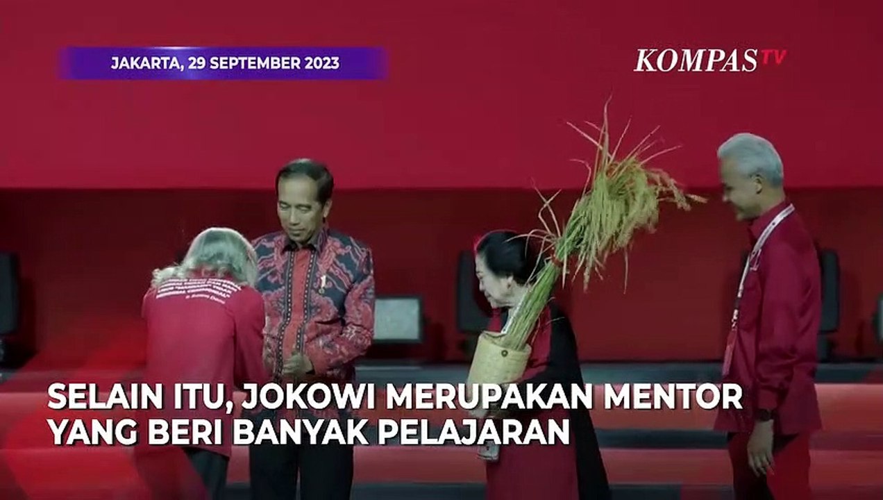 Kala Ganjar Puji Jokowi di Rakernas PDIP: Buat Saya Pribadi Beliau Adalah Mentor