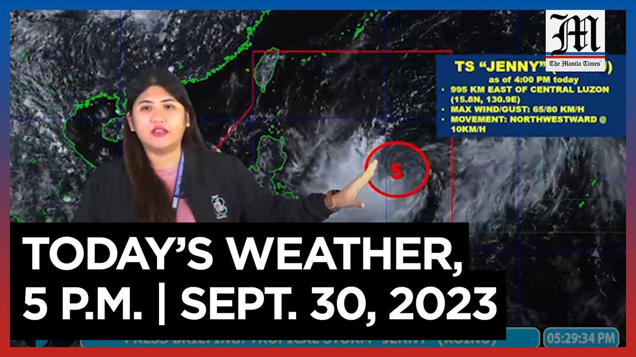 Today's Weather, 5 P.M. | Sept 30, 2023