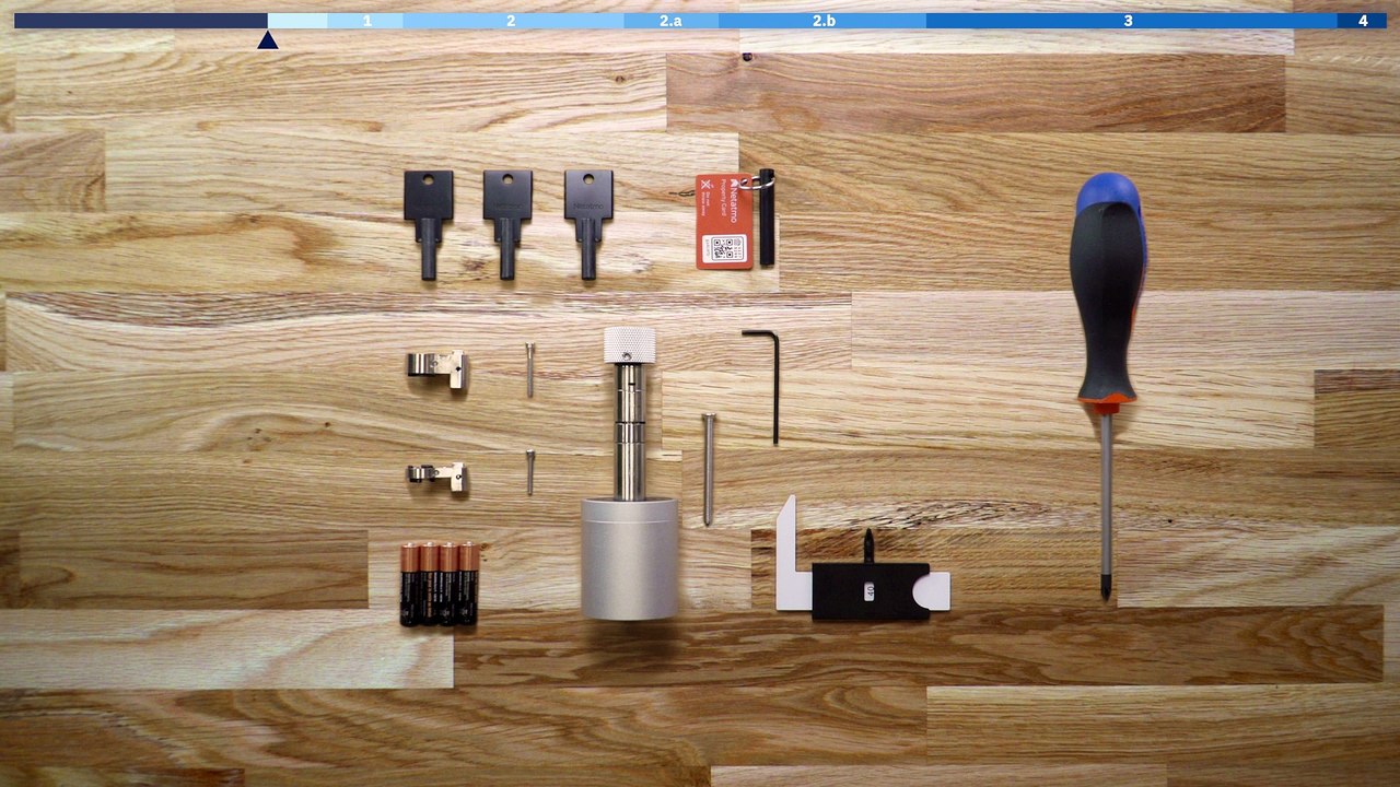 Installation guide for the Smart Door Lock and Keys