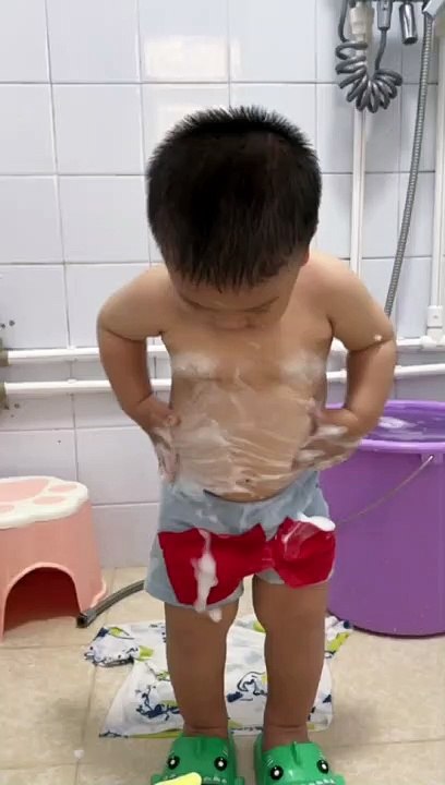 Baby Taking Bath | Babies Funny Moments | Cute Babies | Naughty Babies | Funny Babies #baby #babies