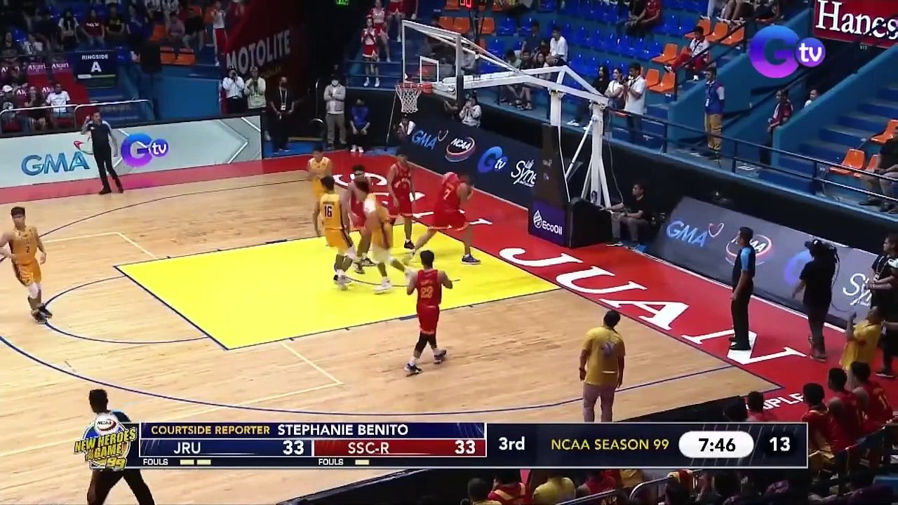 NCAA Men's Basketball SSC-R vs. JRU (Third Quarter) | NCAA Season 99