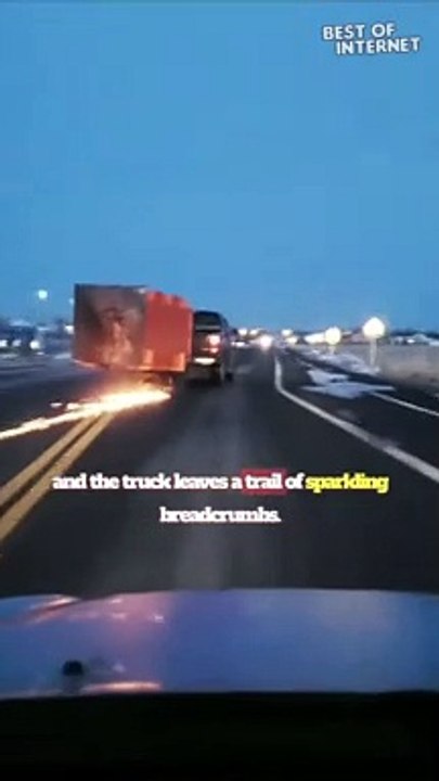Sparks Fly as Driver Tows Hidden Cargo! What's Inside? || Best of Internet