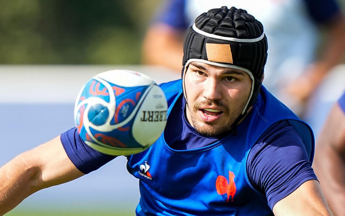 L'incroyable pénalité d'Antoine Dupont à l'entraînement