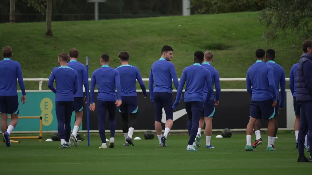 England train ahead of Australia friendly clash