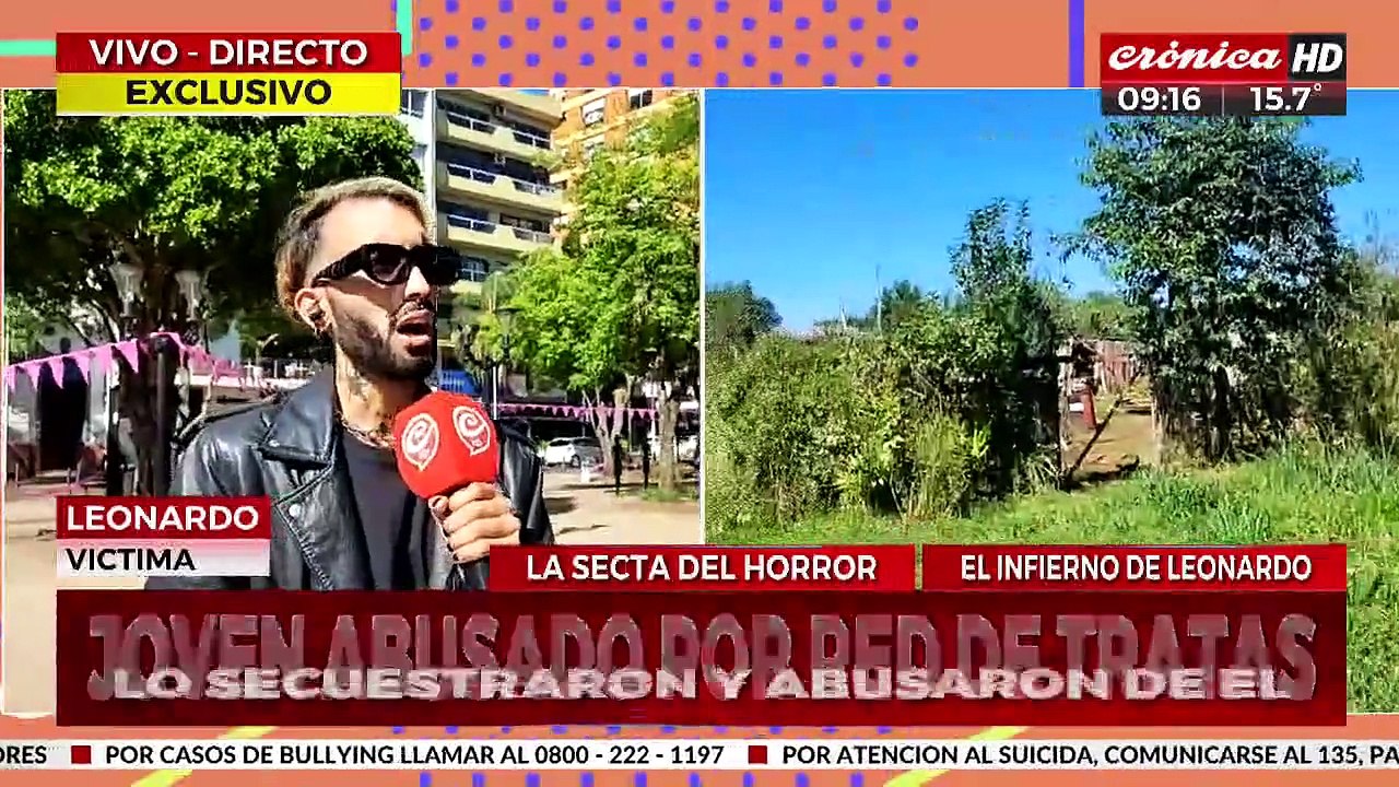 El dramático testimonio de joven que fue abusado por red de tratas